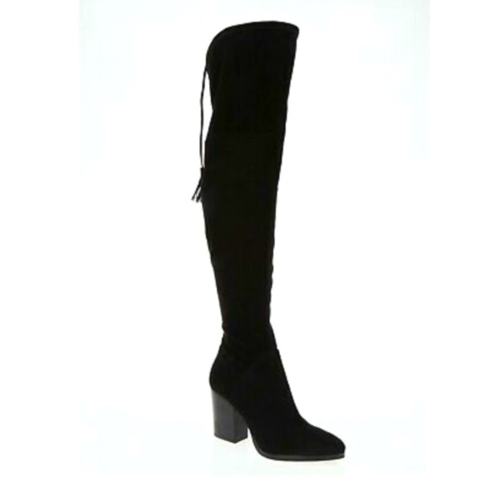 Marc Fisher- Black Mialinda OTK Boots